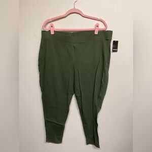 Torrid Olive Green High-Rise Pants